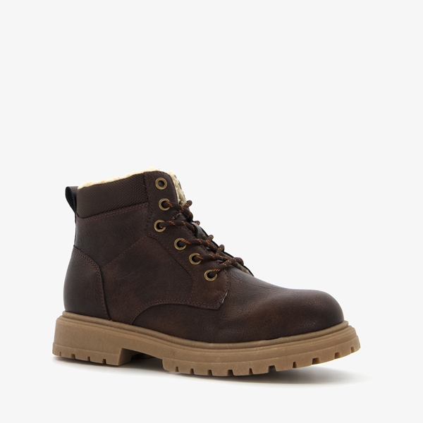 Blue Box lage jongens boots bruin