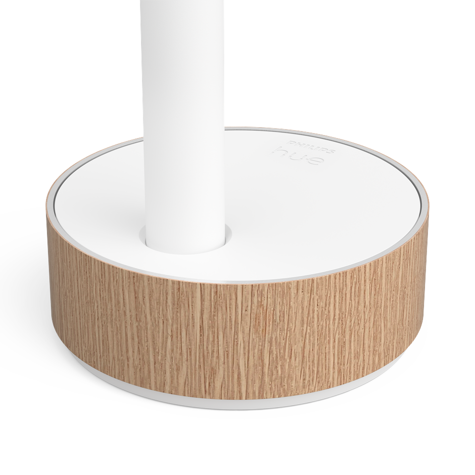 Philips Hue - Gradient Signe Bordlampe - Eg - Sømløs Farveovergang for Elegante Rum