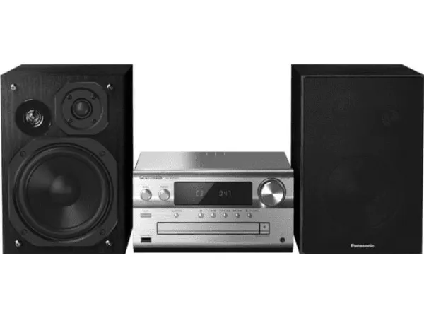 Panasonic SC-PMX92 - Audiosystem - 120 Watt (Total) - sølv
