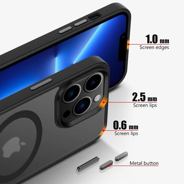 iPhone 12 PRO MAX Deksel kompatibel med Magsafe
