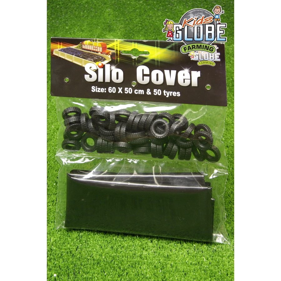 Kids Globe Farming Silo AbdeckungPlane Schwarz Schwarz