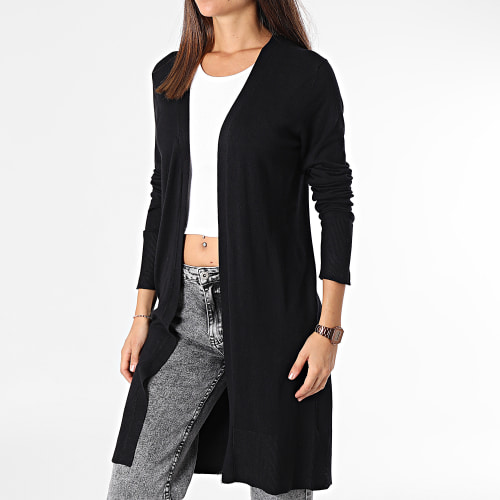 Cardigan Long Femme JJXX Miley Noir