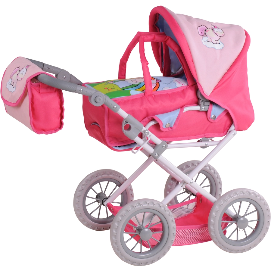 knorr toys® Puppenwagen Ruby NICI Theodor & Friends rosa