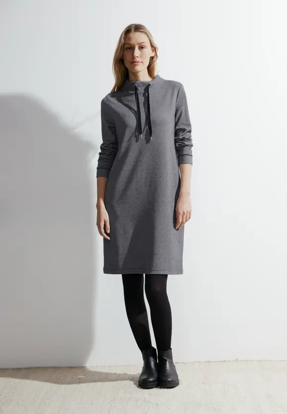 Jacquard Kleid - universal blue