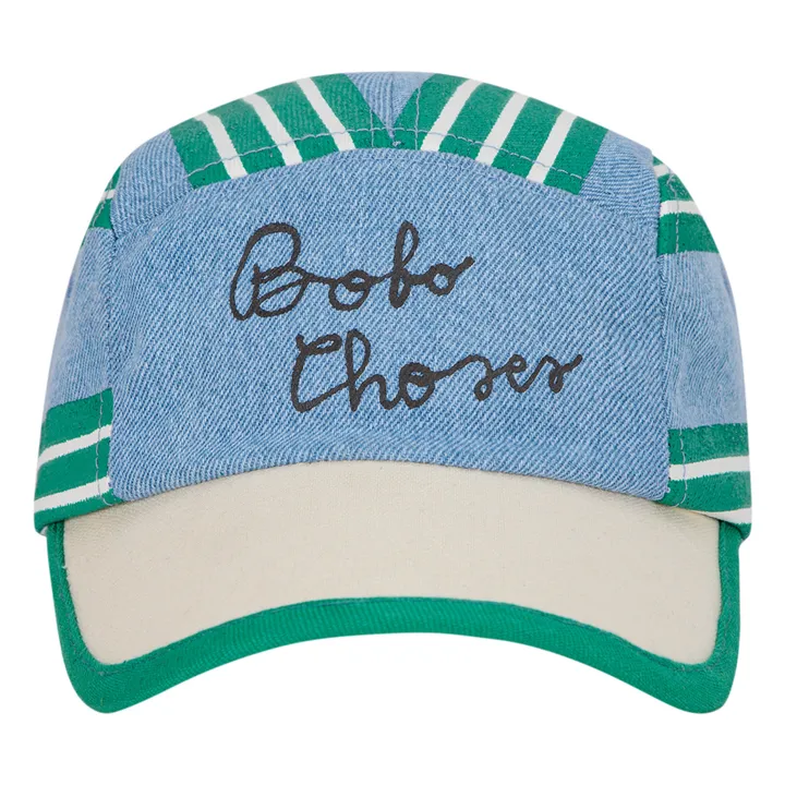 Bobo Choses Exclusivité Bobo Choses x Smallable - Casquette Rayée | Bleu ciel