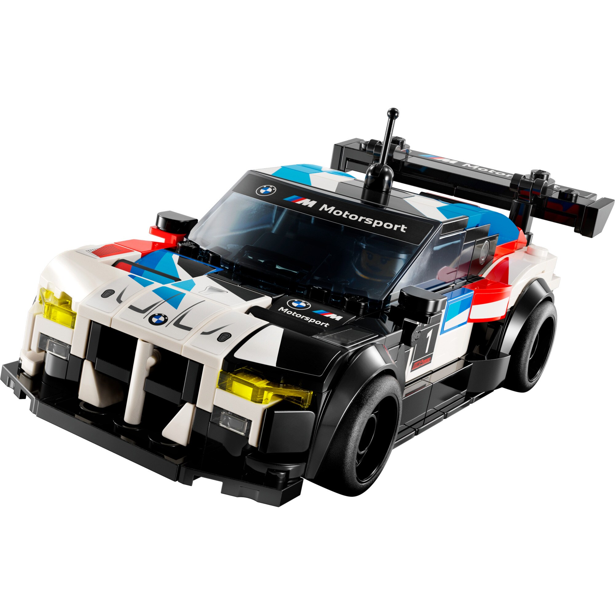 LEGO Konstruktionsspielzeug Speed Champions BMW M4 GT3 & BMW M Hybrid V8 Rennwagen