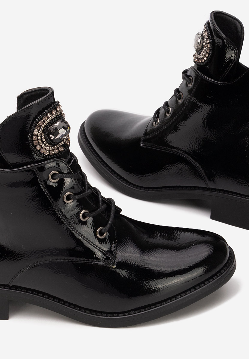 Bottines femme noires Evelona