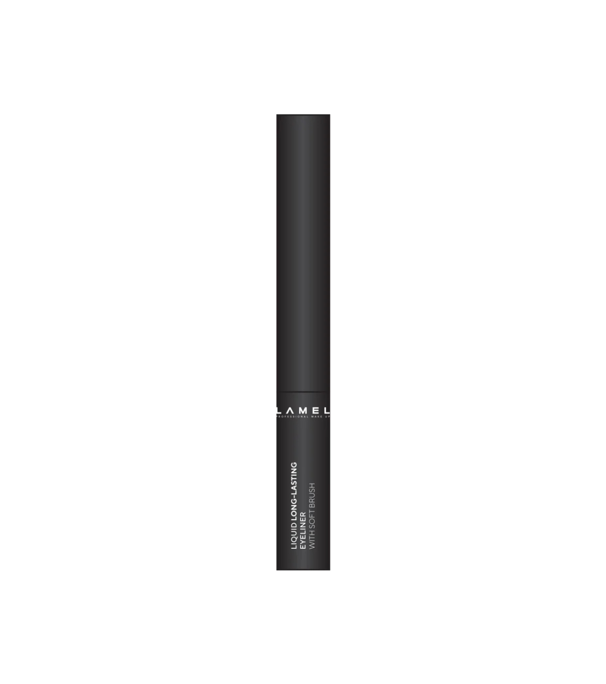 Lamel - Delineador Liquid Long-Lasting Hard Brush - 402: Graphite Black