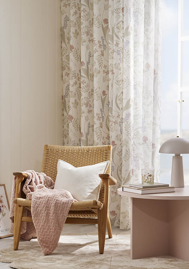 Erle pynteputetrekk 45x45 offwhite