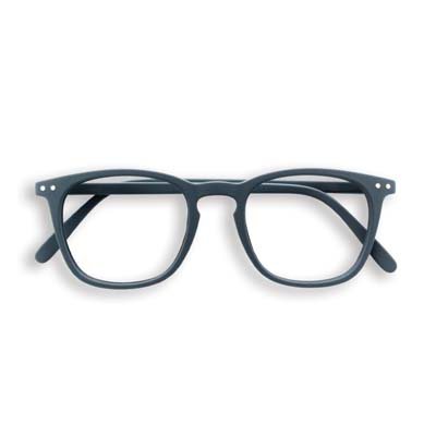 +1.50 Grey Square Reading Glasses: Izipizi