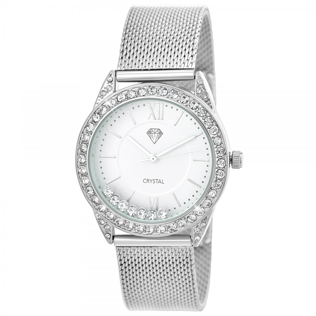 Montre Elly élégante ornée de Cristaux scintillants SC Crystal