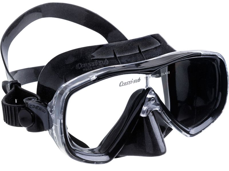CRESSI Tauchmaske Estrella Black Schwimmmaske