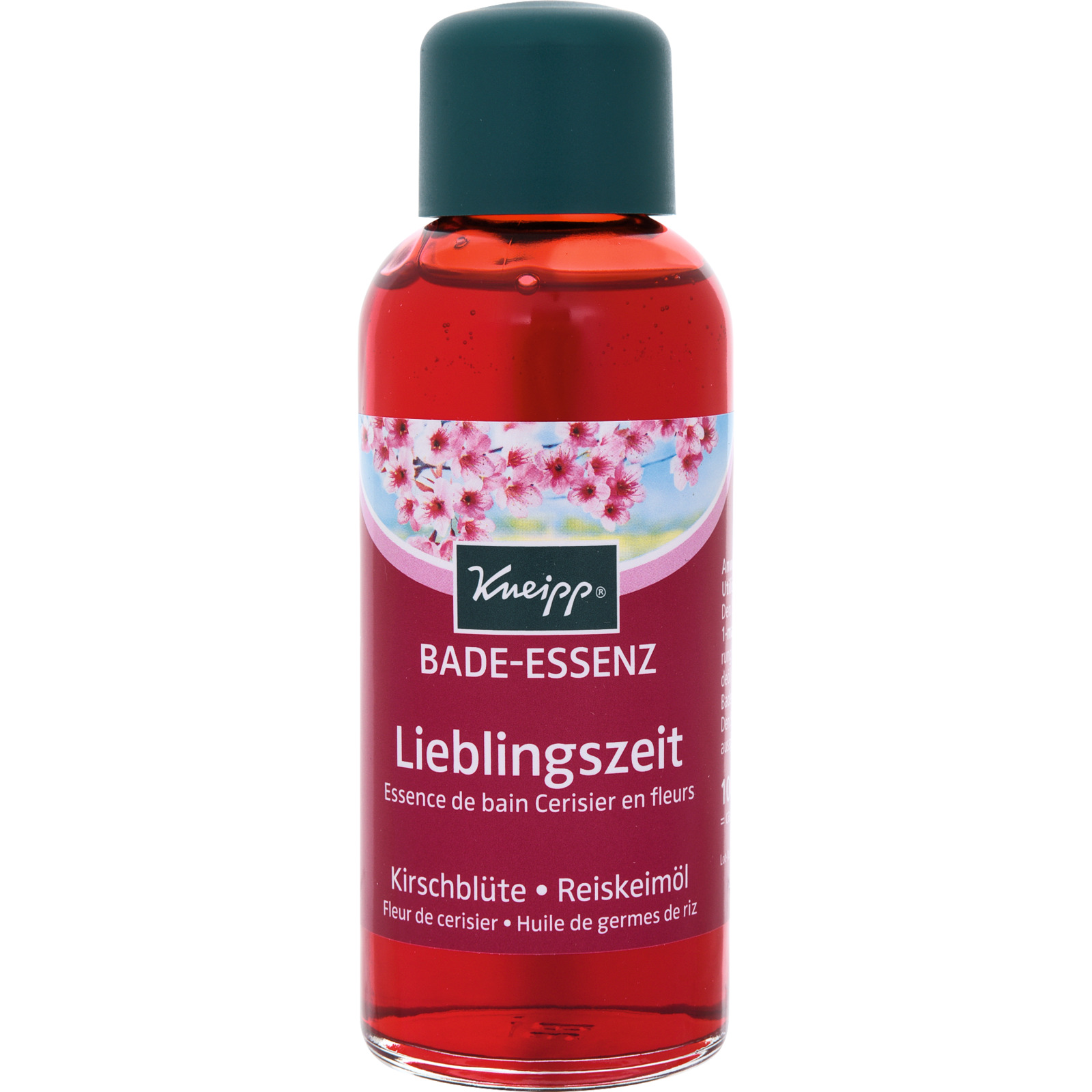 Kneipp Bade-Essenz Lieblingszeit Kirschblüte & Reiskeimöl 100 ml