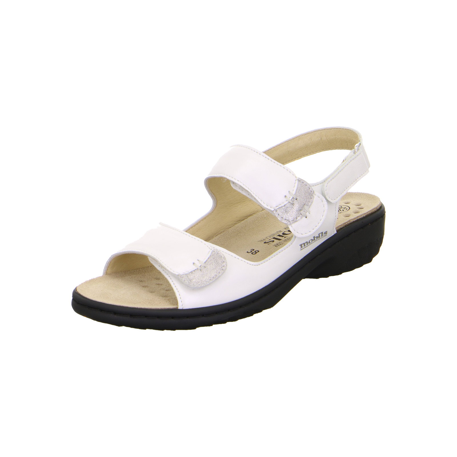 Mobils sandales Getha blanc