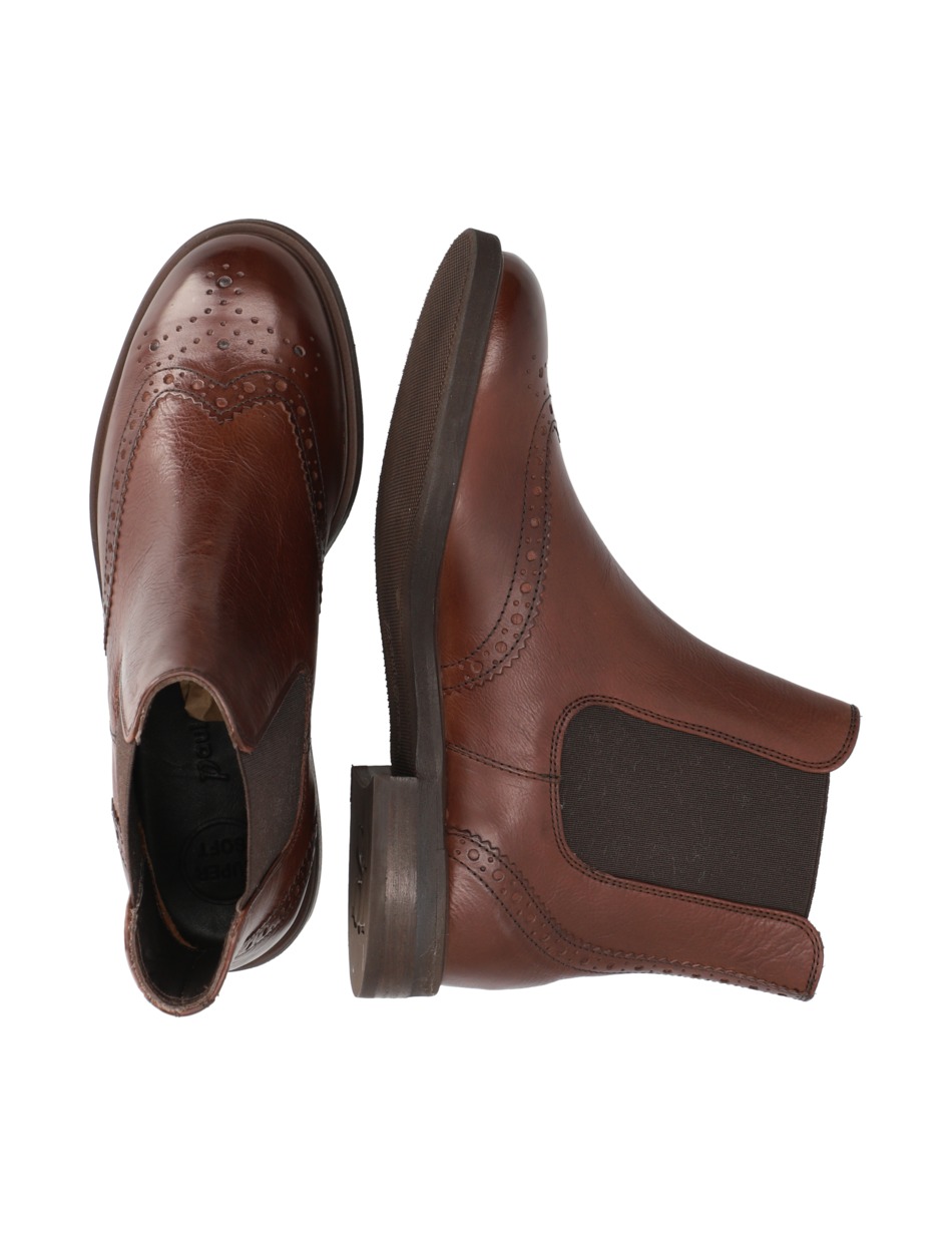 Glattleder Chelsea Boot