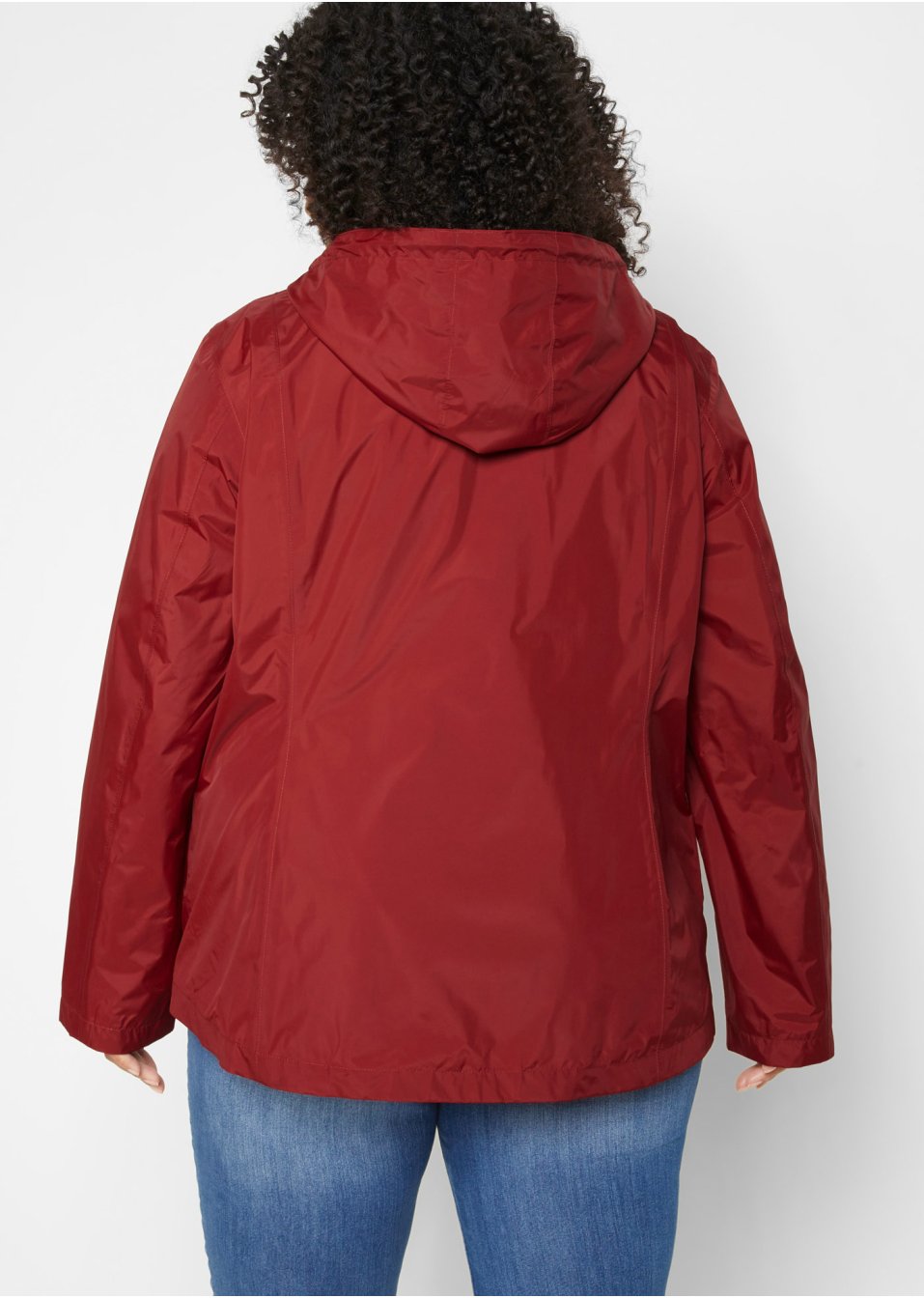Veste coupe-vent avec polyester recyclé