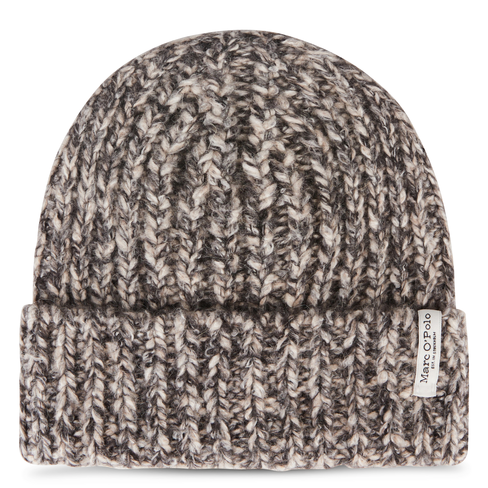 Bonnet en laine mélangée | Marron