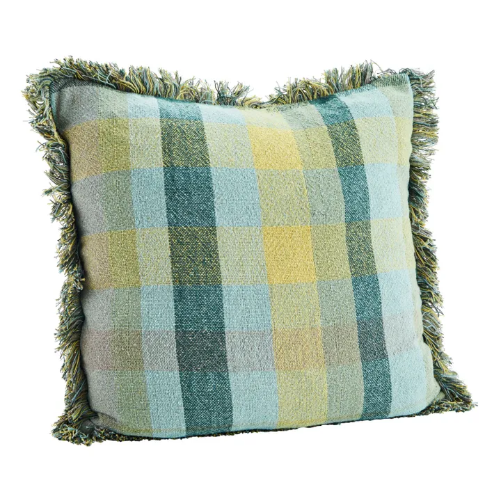 Madam Stoltz Housse de coussin  | Vert