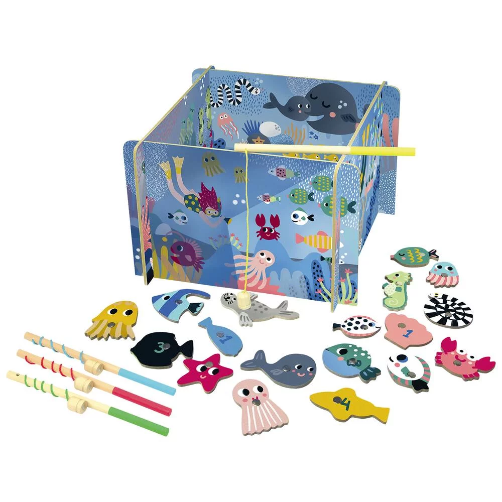 JEU DE PECHE MAGNETIQUE MICHELLE CARLSLUND