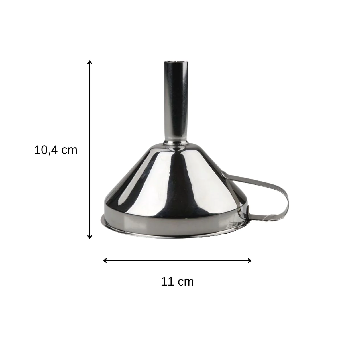 Entonnoir 10 cm en inox