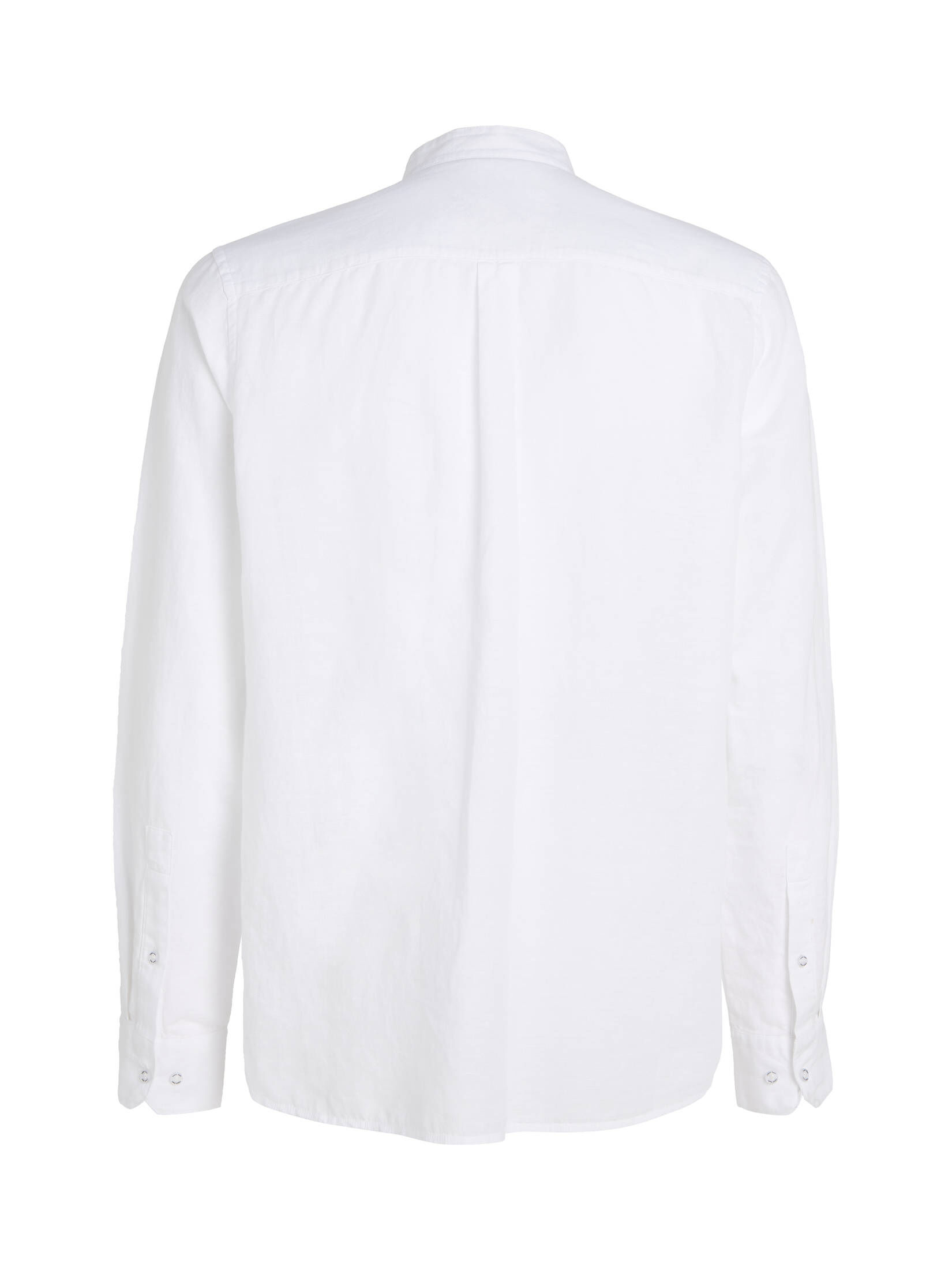 CALVIN KLEIN| Herren Freizeithemd Langarm mit Leinen