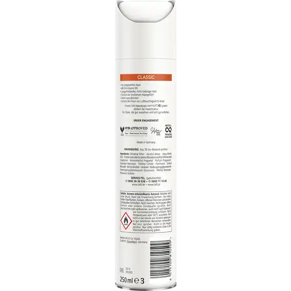 Haarspray Classic Halt & Pflege