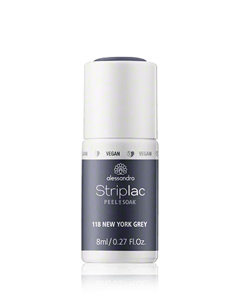 Alessandro Striplac Peel or Soak 118 New York Grey 8ml