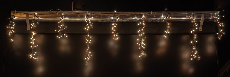 Anna's Collection Ijspegelverlichting lichtsnoer - 1032 led lampjes - warm wit - 700 cm