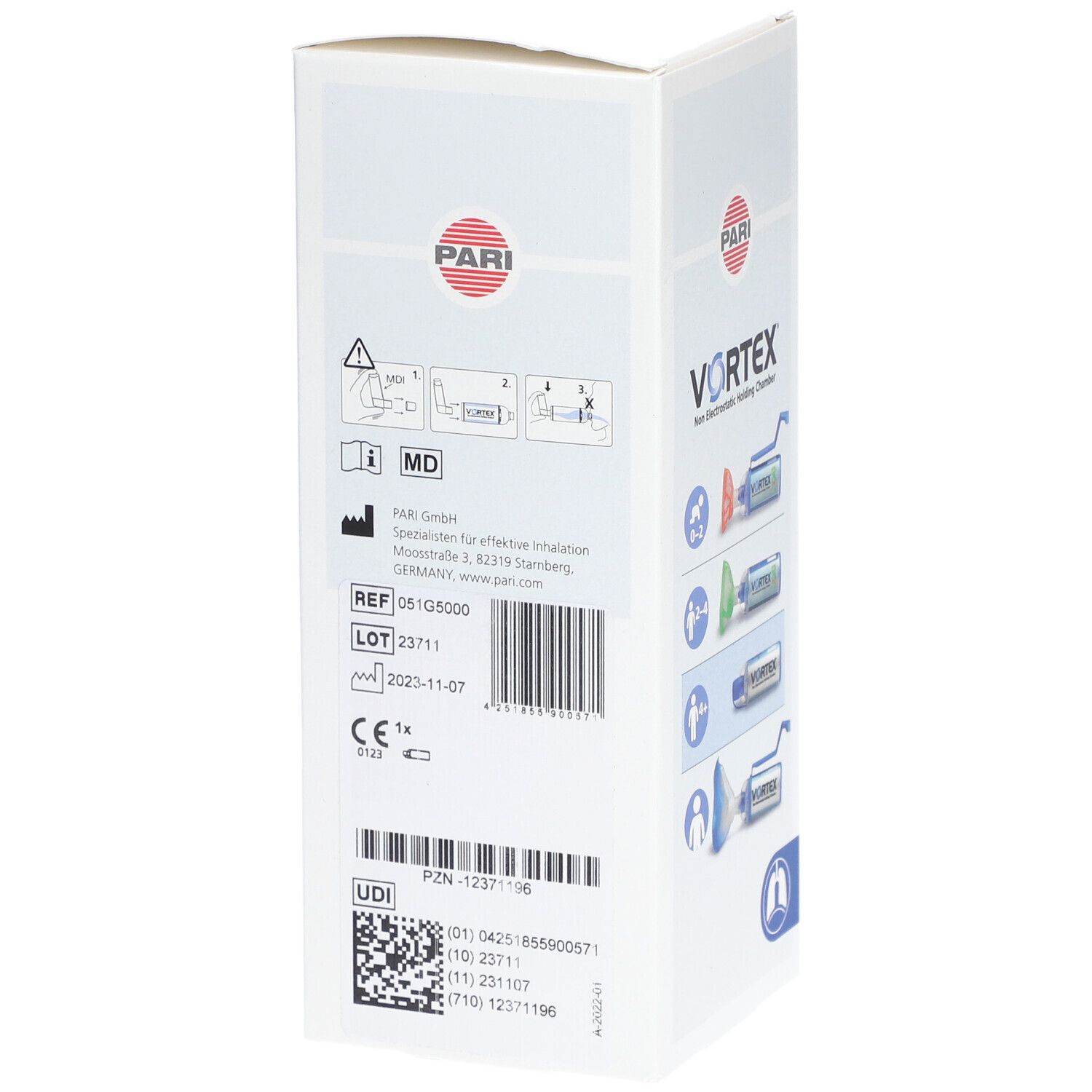 VORTEX® Inhalierhilfe ab 4 Jahren