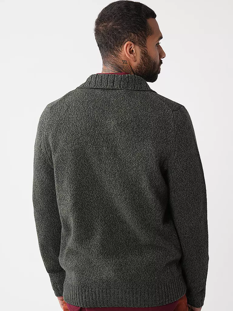 MAERZ Strickjacke dunkelgrün