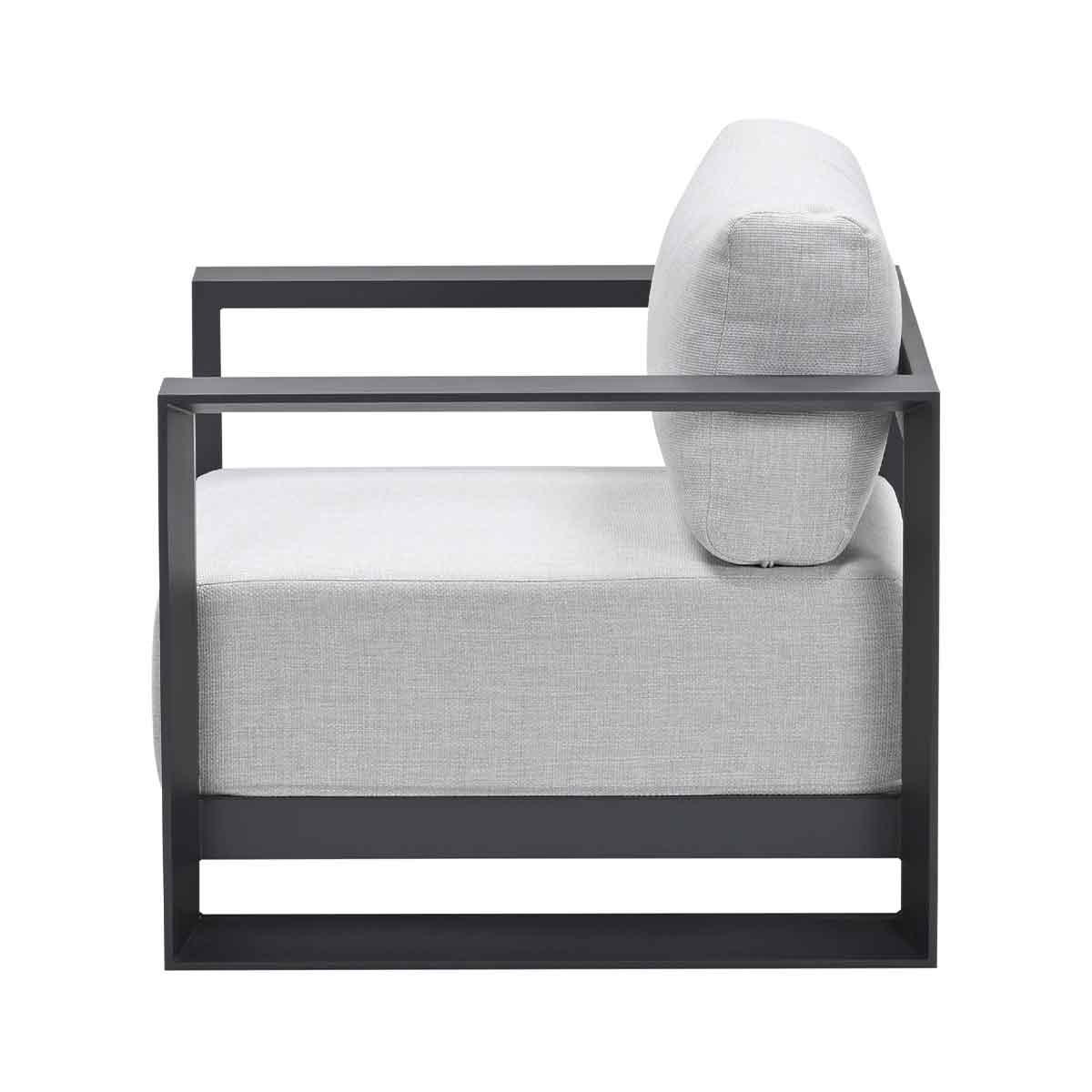 Garden Impressions Levanto lounge fauteuil - carbon black