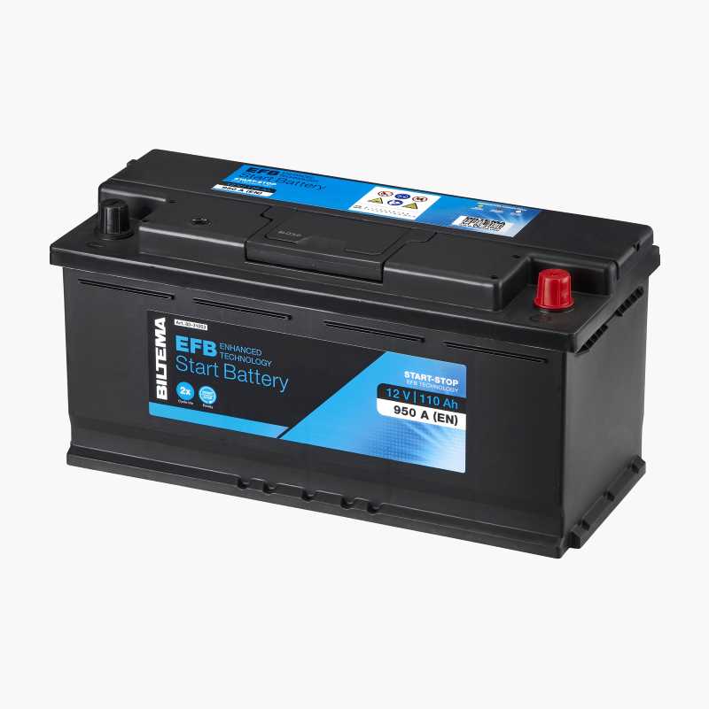 Startbatteri EFB, 12 V, 105 Ah