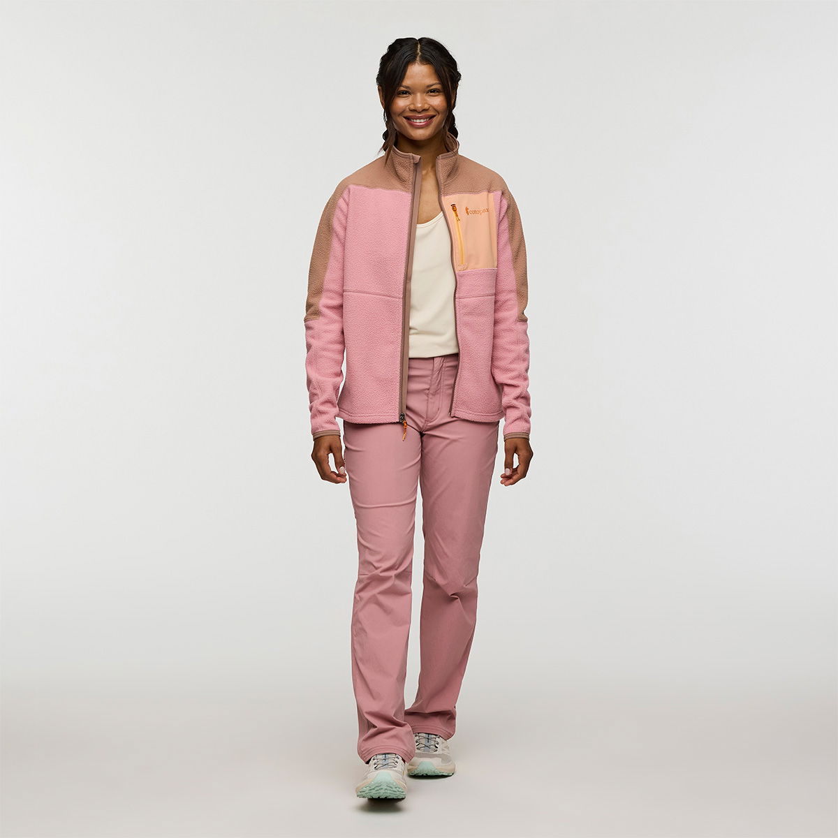 Cotopaxi Abrazo FZ Fleece, dame (Reishi Rose)