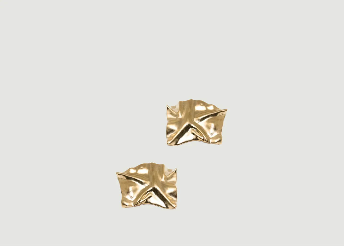 Boucles d'oreilles les Froissées Gamme Blanche