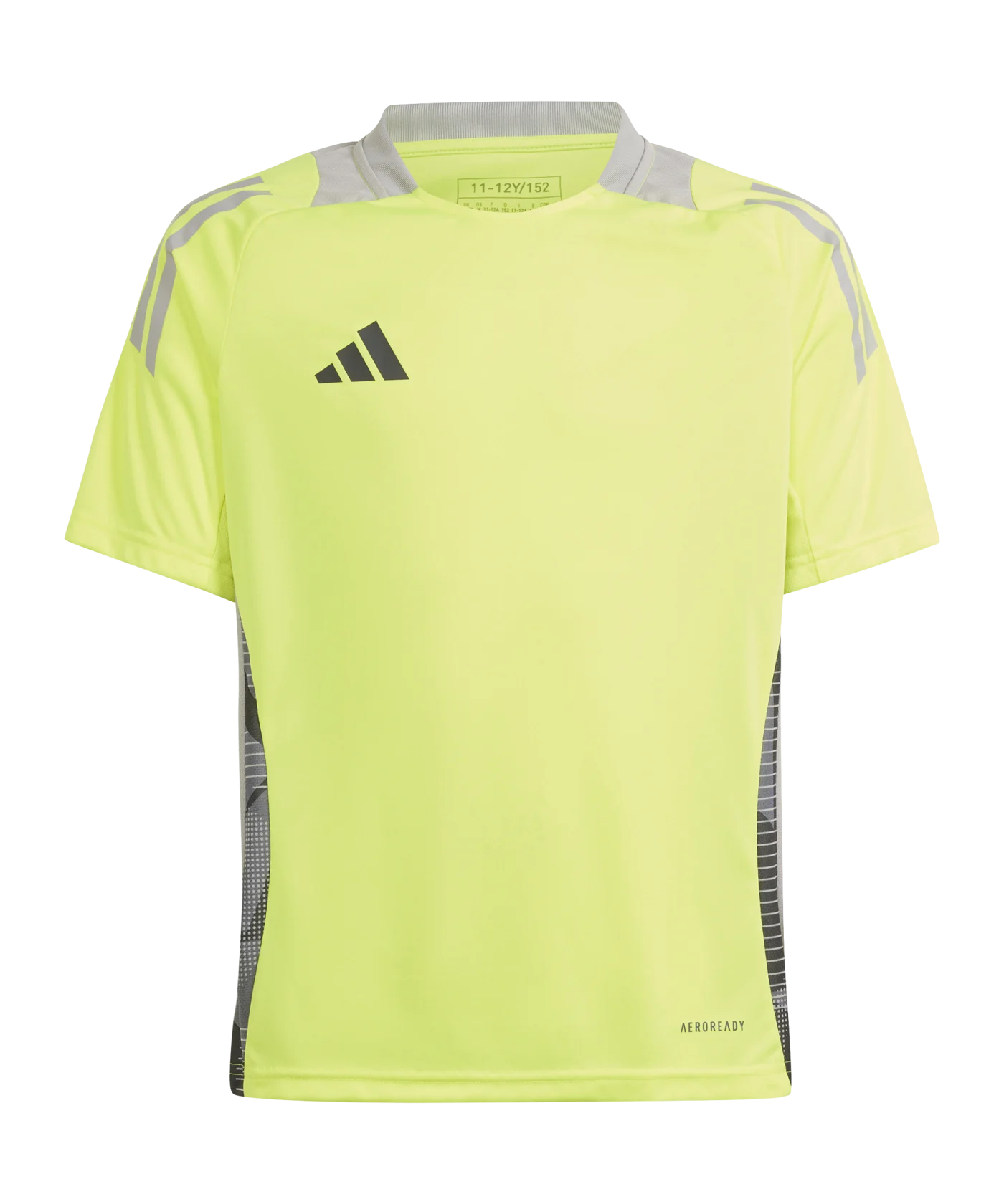 adidas Tiro 24 Competition Training Trikot Kids Gelb Grau