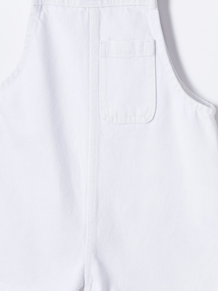 Macacão jeans - Branco