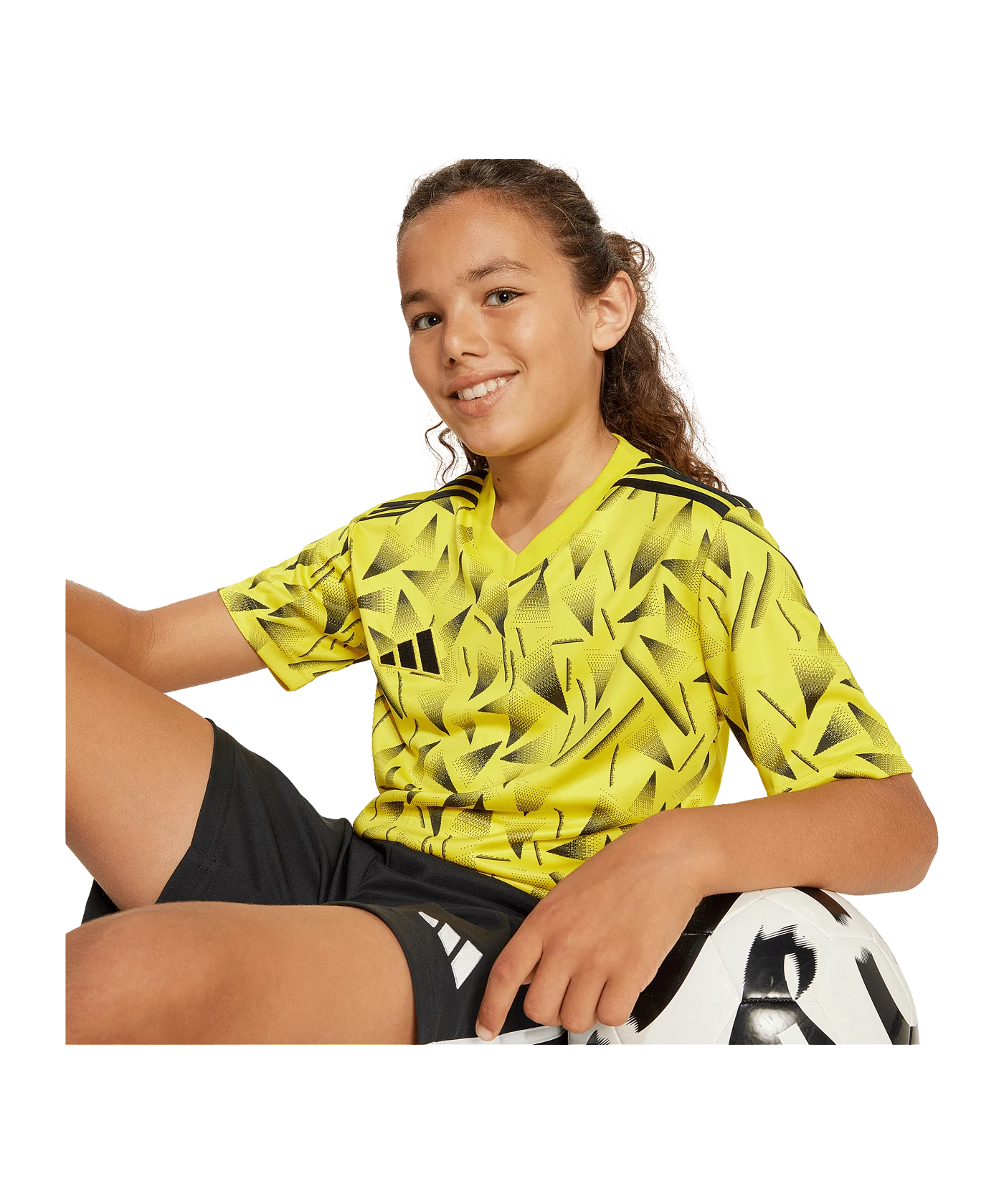 adidas Team Icon 25 Trikot Kids Gelb