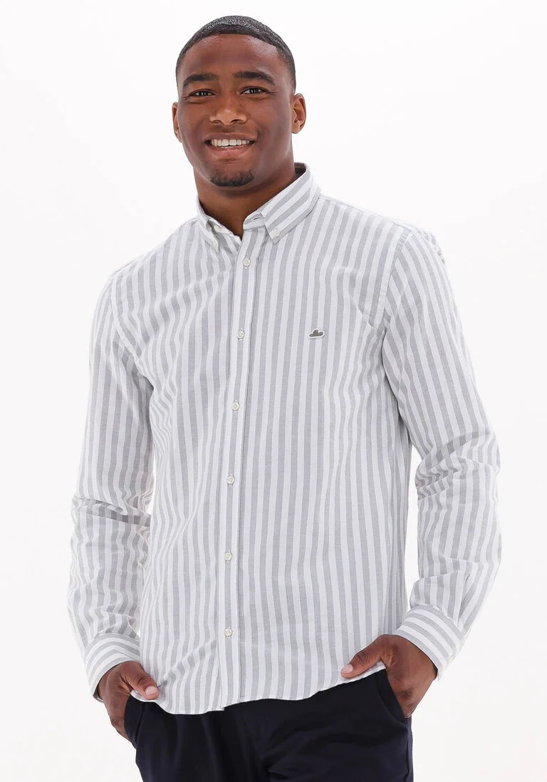 THE GOODPEOPLE witte the goodpeople casual overhemd seinfield