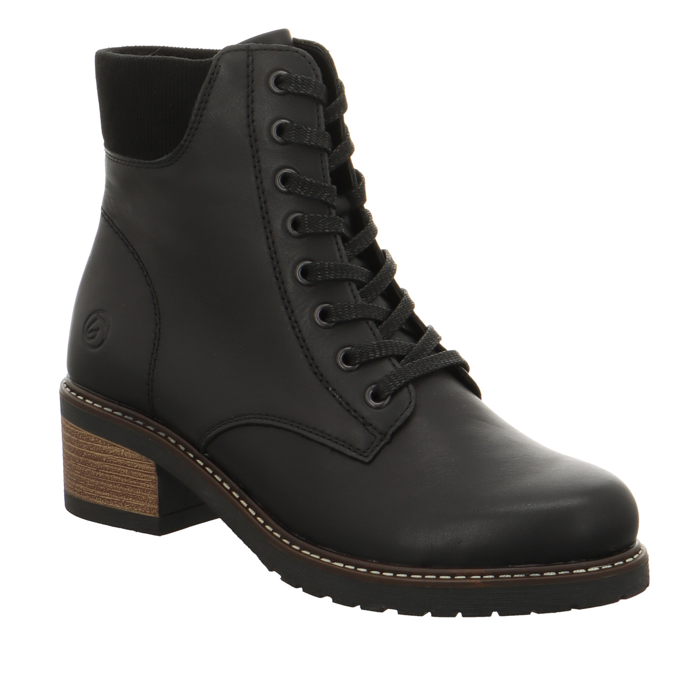 Schnürboots schwarz