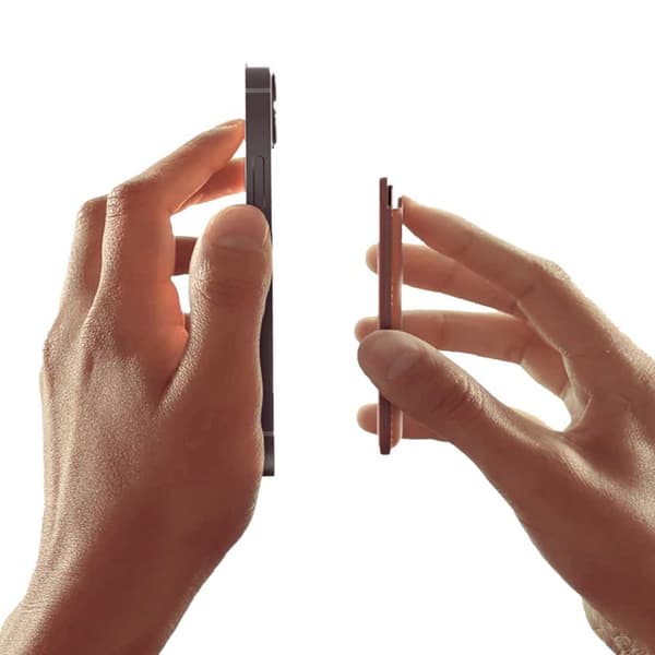 Black Magsafe -kortholder for iPhone