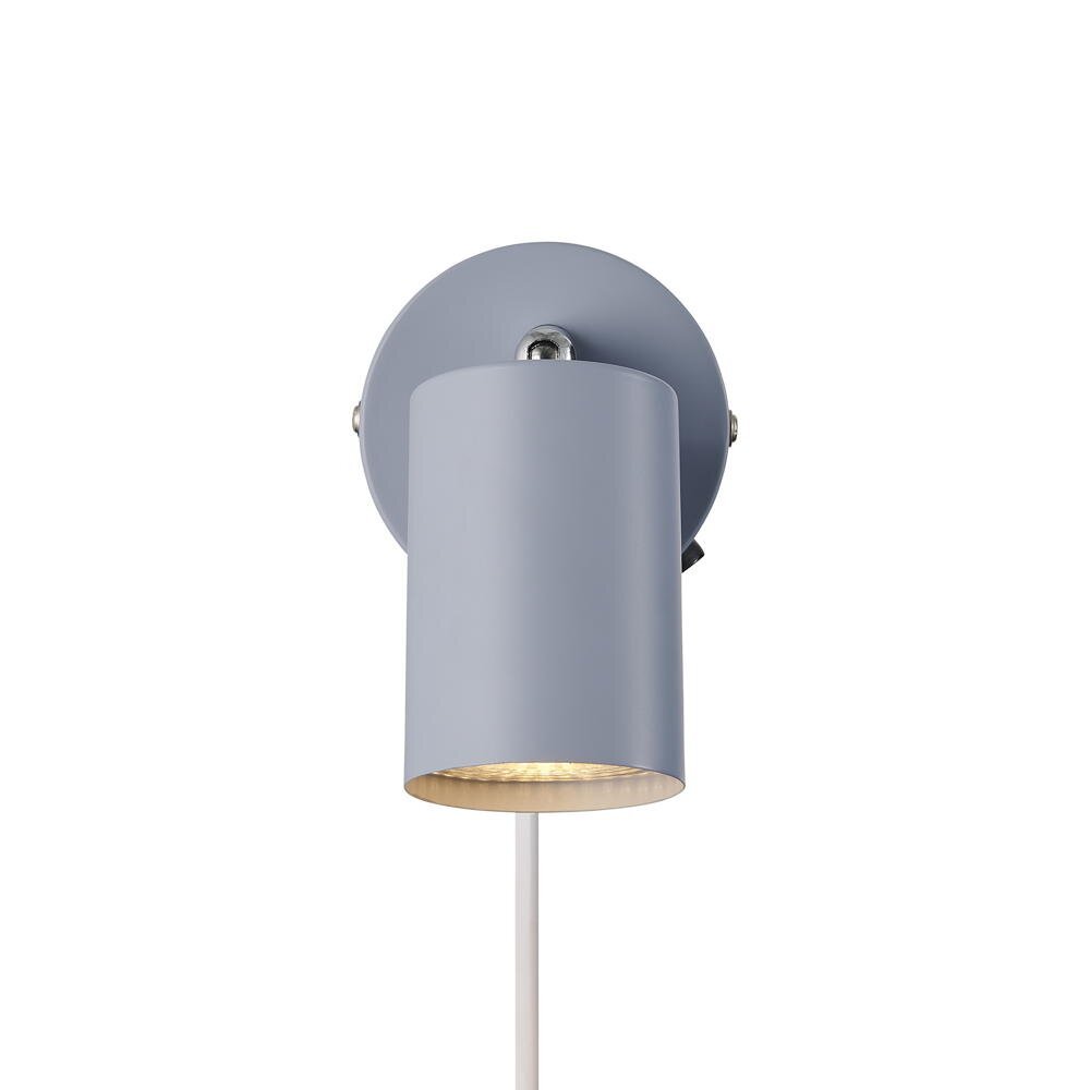Ontdek wandlamp in blauw GU10