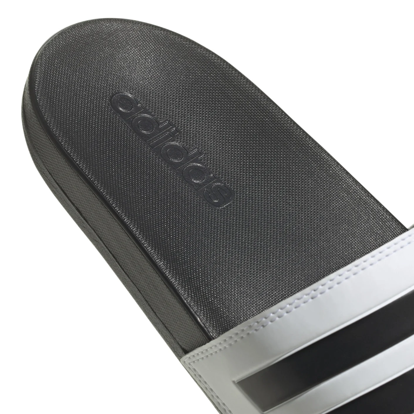 Adidas Adilette Comfort Slippers Zwart Wit Zwart