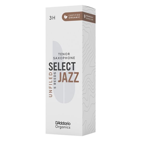 DAddario Woodwinds Organic Sel. Jazz Unf. TEN 3H