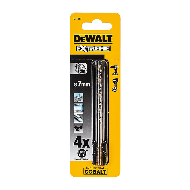 Foret métal ø 7x109 mm DeWalt Extreme