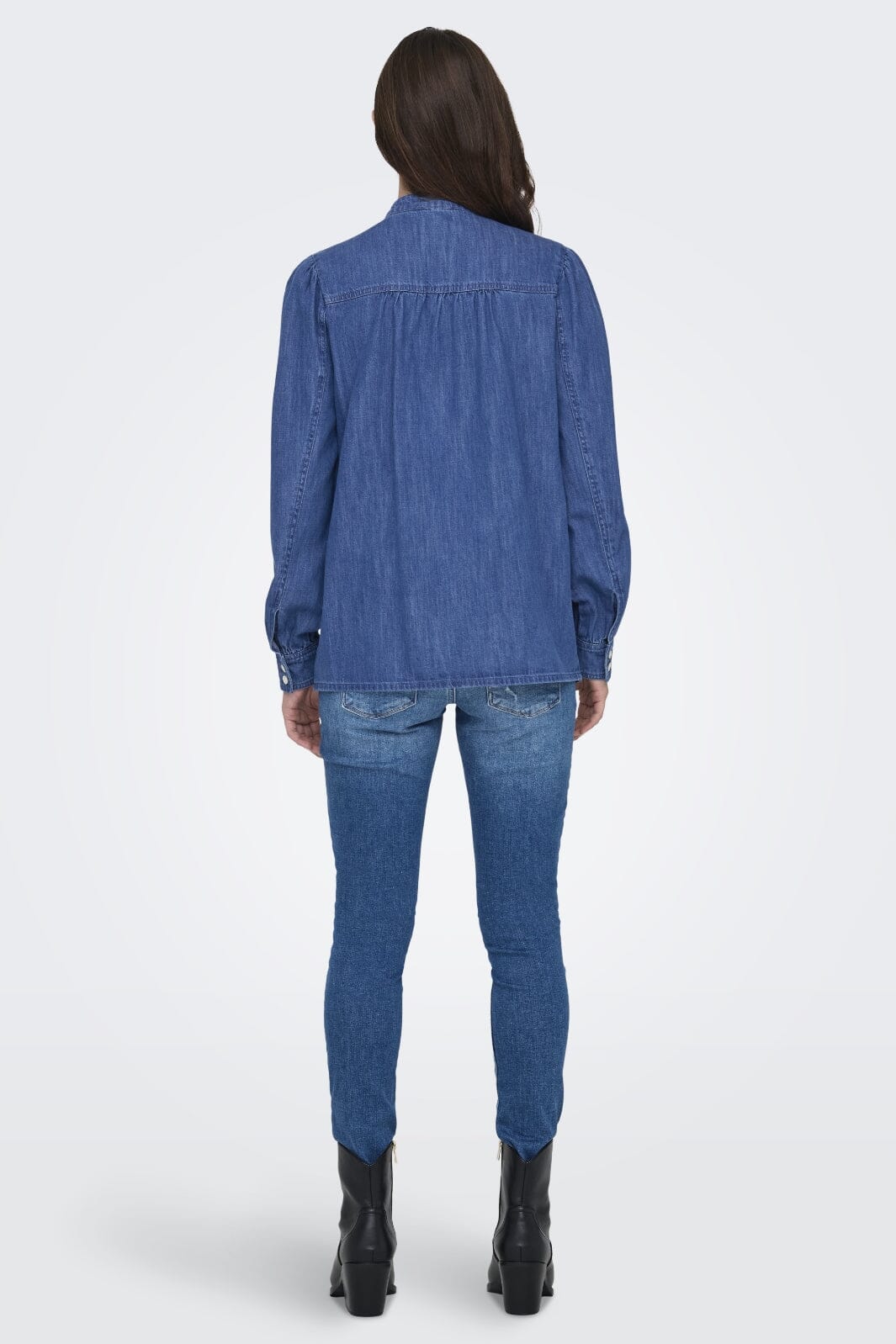 Only Onlakira Ls Bow Shirt Qyt