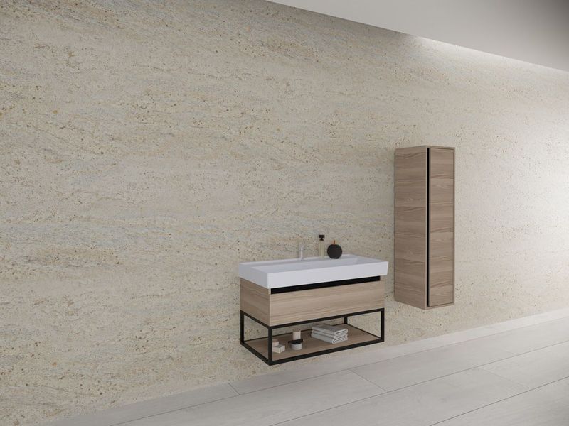 SaniGoods - Sharp - Kolomkast - Licht Eiken - 135 cm