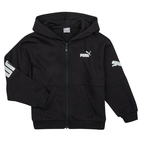 Puma - PUMA POWER HOODIE FULL ZIP - Noir