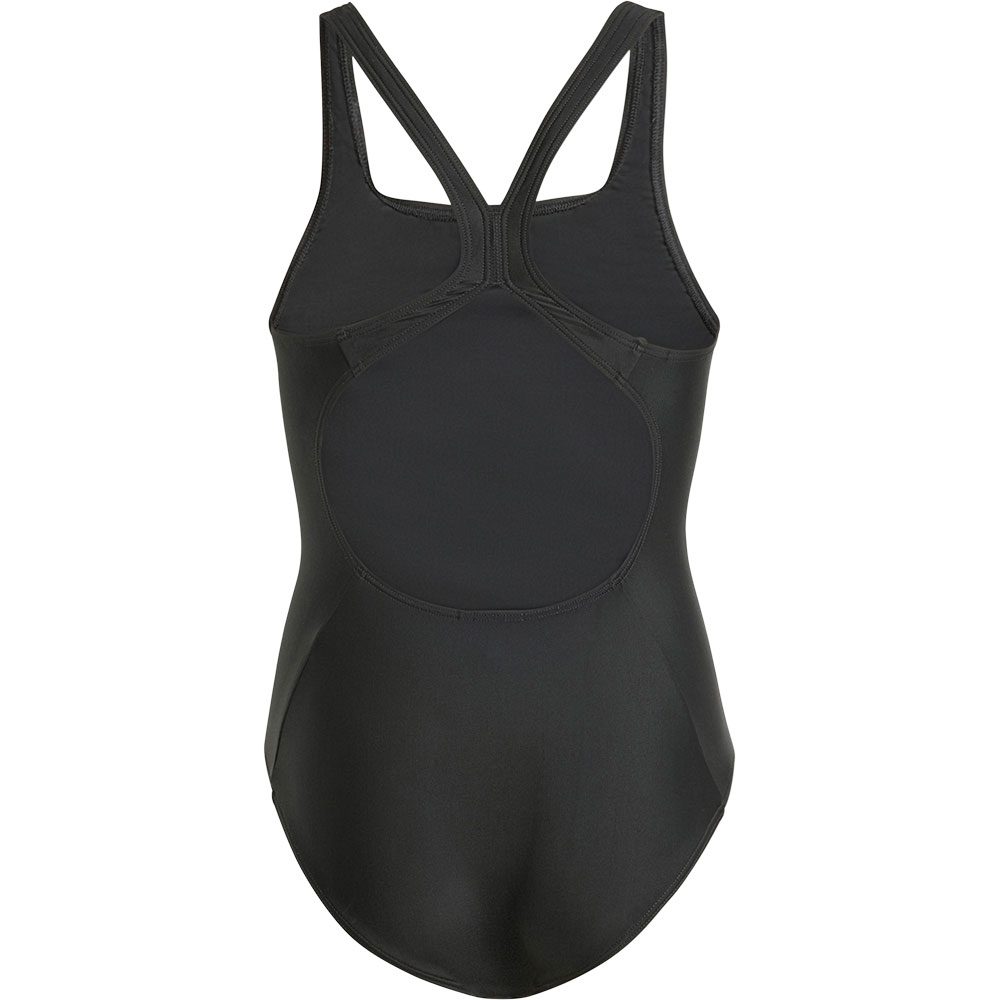 adidas 3-Streifen C-Back Badeanzug Kinder black