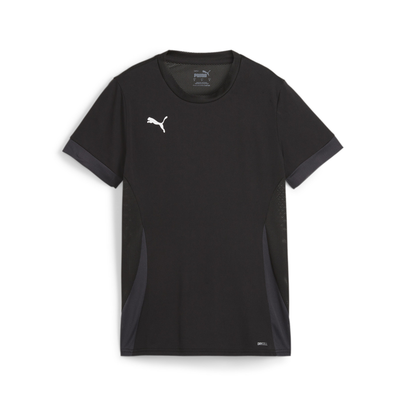 PUMA teamGOAL Voetbalshirt Dames Zwart Donkergrijs Wit
