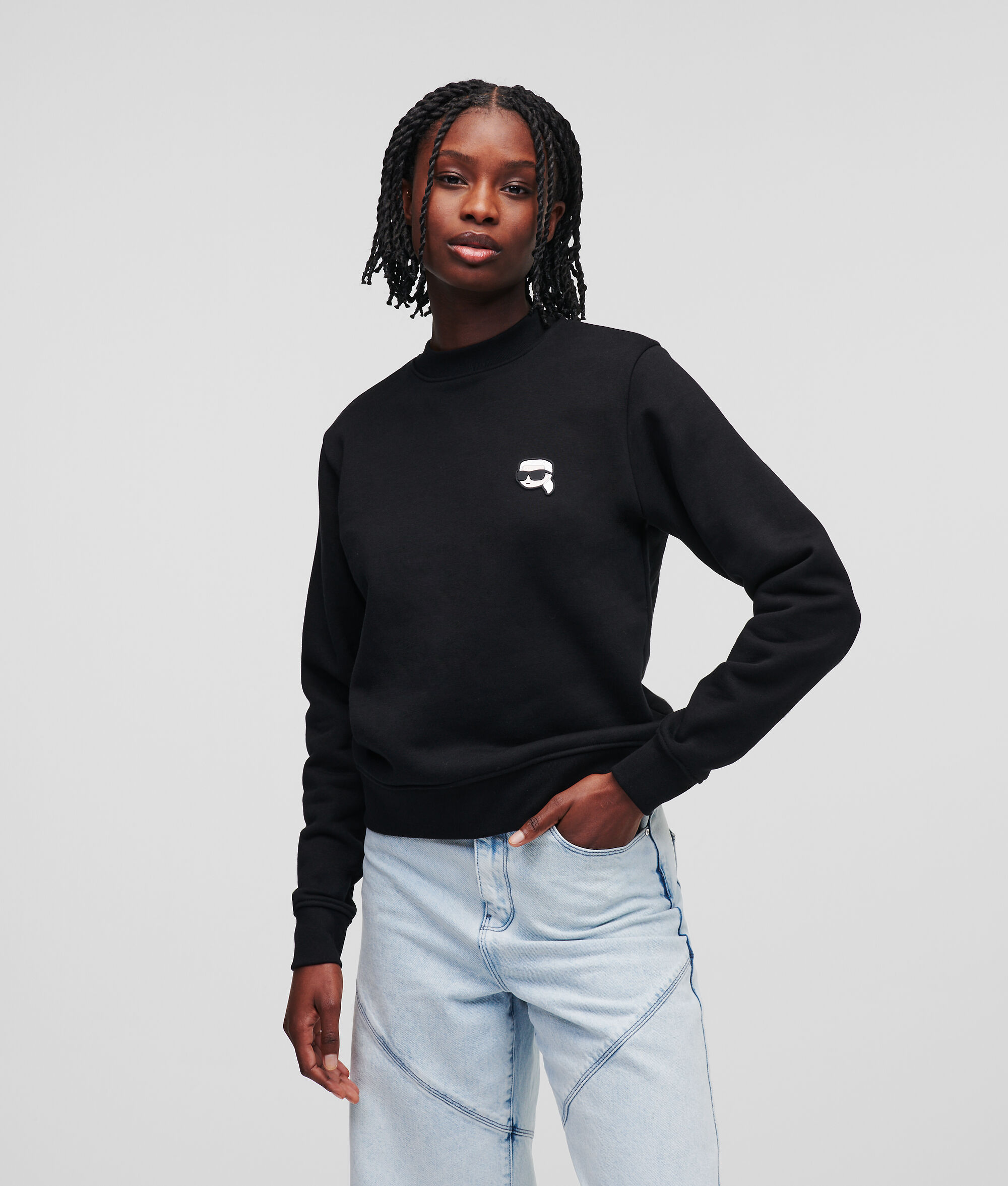 SWEAT-SHIRT AVEC EMPIÈCEMENT KARL IKONIK